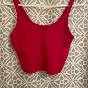 Lululemon Align Tank, Lunar New Year, Red, Never worn.